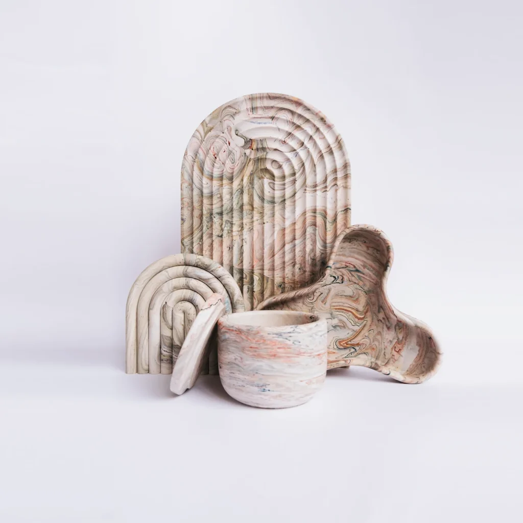 Wickd Family Set Tray in Olive Twilight