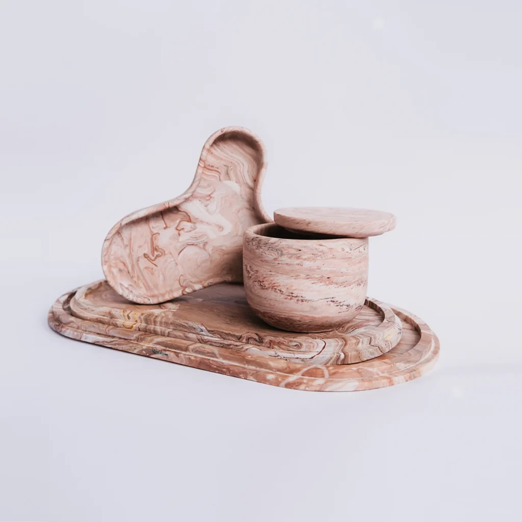 Wickd Family Set Tray in Morning Light